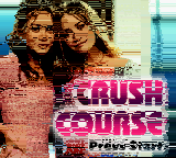 Mary-Kate and Ashley Crush Course title screen for GameBoy Color